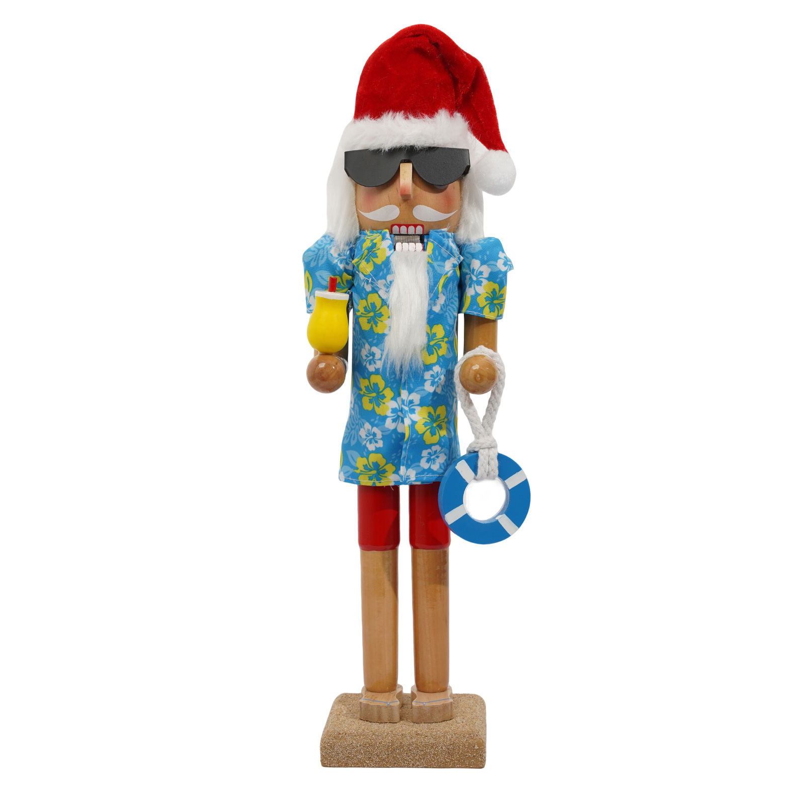 Nutcracker Figurine - ديكور فتاحة المكسرات الخشبية مقاس 14
