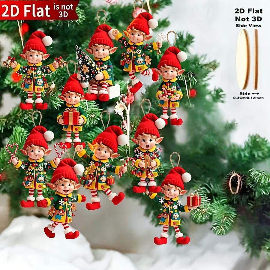 1/5/10/20/50/100 قطعة مسطحة ثن - مراجعة Christmas Tree Artificial وسعره