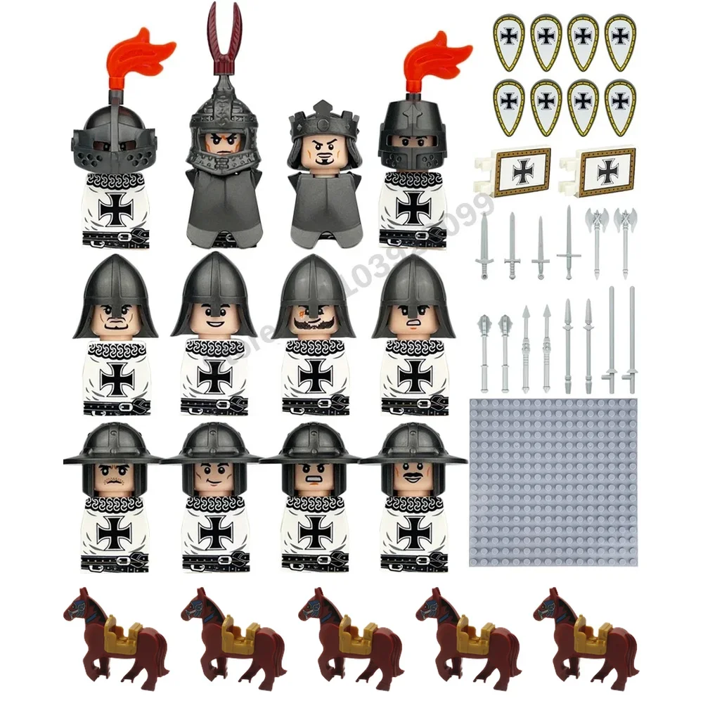 مكعبات بناء على شكل جنود وفرسا - مراجعة Lego Set Technic وسعره