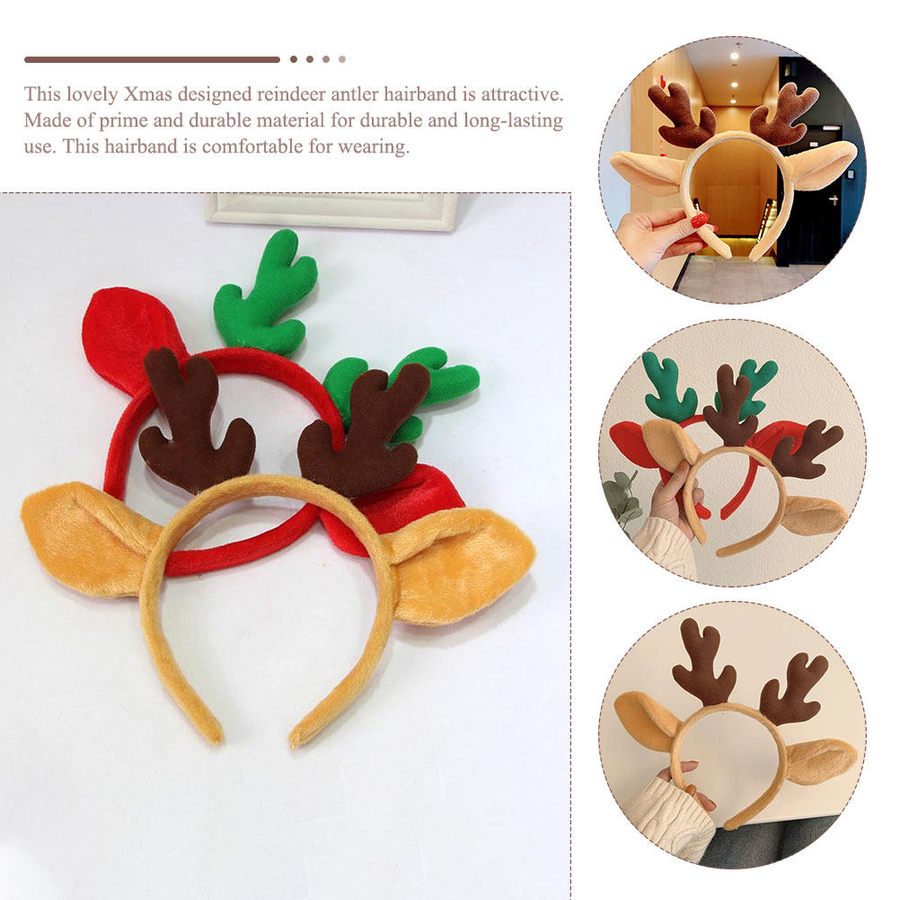 عصابة رأس بتصميم قرون الرنة لع - مراجعة Reindeer Antlers Headband وسعره