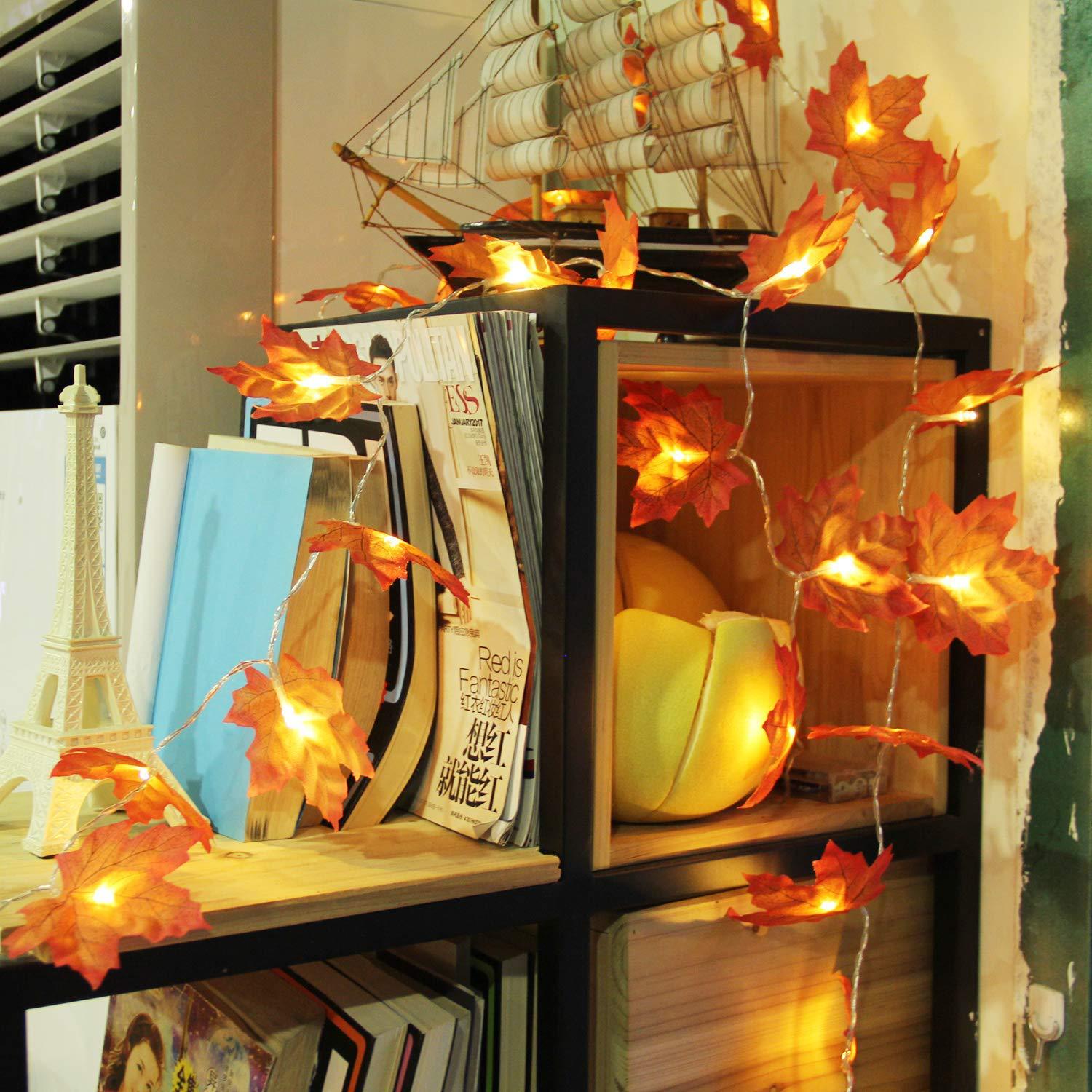 2/3/6 متر ورقة قيقب اصطناعي يت - مراجعة Led Fairy String Lights وسعره
