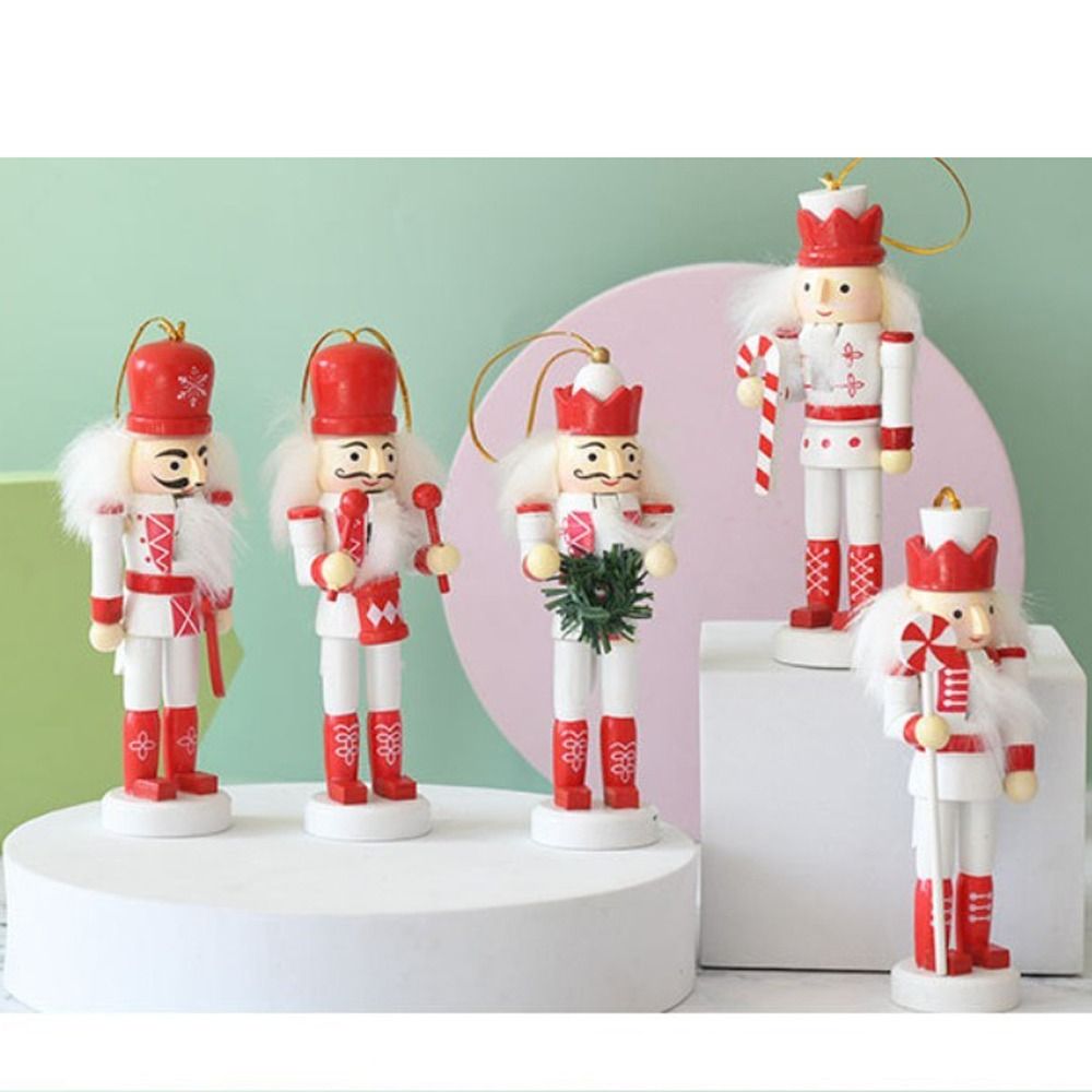 5 قطع من دمى الجنود المزخرفة ي - مراجعة Nutcracker Figurine وسعره