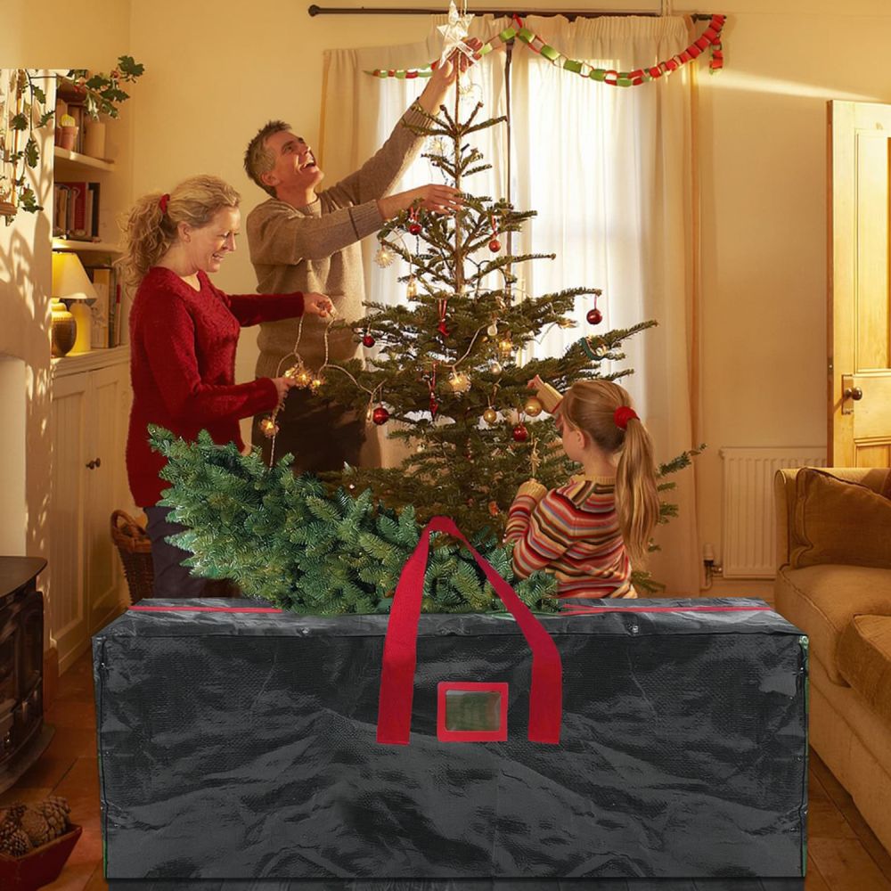 حقيبة تخزين كبيرة الحجم لشجرة  - مراجعة Christmas Tree Artificial وسعره