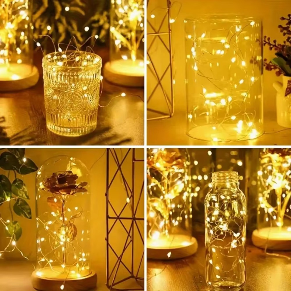 أضواء سلسلة خرافية من الأسلاك  - مراجعة Led Fairy String Lights وسعره